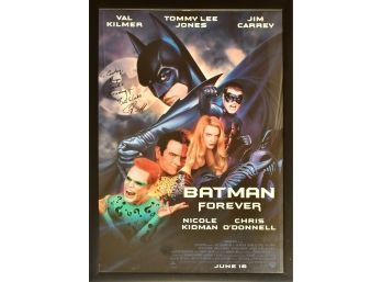 Chris O'Donnell Signed Batman Forever Poster (CTF10)