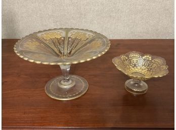 Moser Type Antique Glass, 2 Pieces (CTF20)