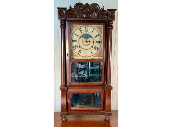Antique Birge Mallory Co. Eight Day Clock (CTF20)