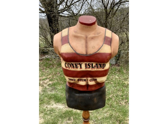 Vintage Coney Island Men's Swim Club Mannequin (CTF20)