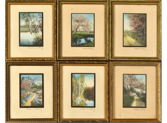 Six Small Wallace Nutting Hand-Colored Photographs (CTF10)