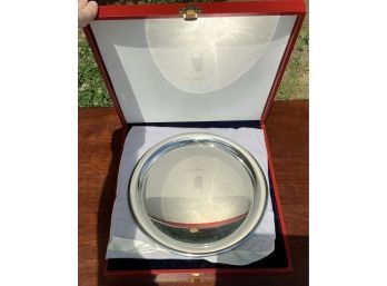 Cartier Pewter Charger In Original Box (CTF10)