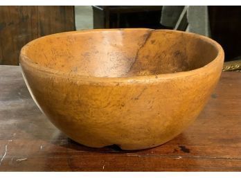 Small Antique Carved Burl Bowl (CTF10)