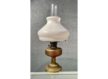 Aladdin Model B Lamp With Milk Glass Shade  (CTF20)