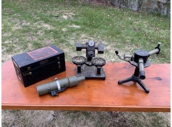 Vintage Military Instruments: Stadimeter Us Navy, Harmon, And Other (CTF20)