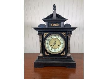 Antique Greek Revival Mantle Clock (CTF10)