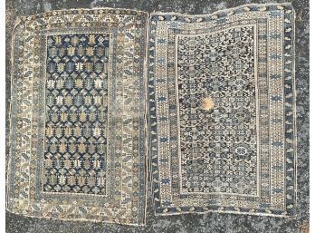 Two Small Antique Oriental Rugs (CTF10)