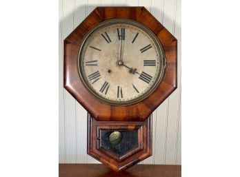 Antique Ansonia Schoolhouse Clock (CTF20)