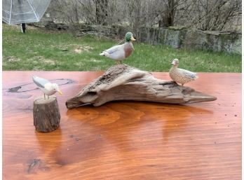 Helen Lay Strong Mallard Carving And Other Bird Carving (CTF10)