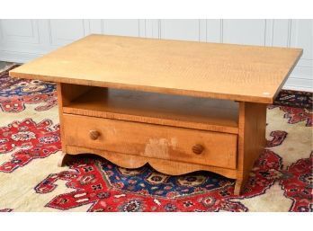 Bench Made Tiger Maple Coffee Table (CTF20)