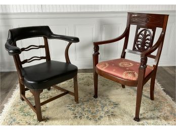 Two Antique Arm Chairs (CTF20)