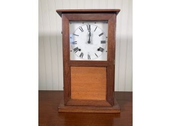 Wooden Shelf Clock (CTF10)