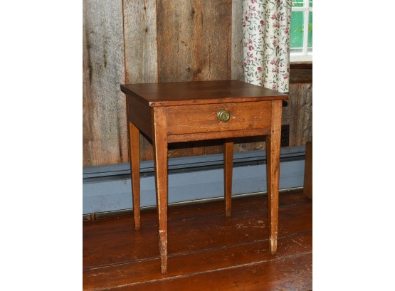 Primitive Pine Country Tapered Leg Stand