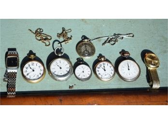 Antique Pocket Watches, Elgin, Illinois & Others