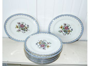 10 French Limoges Plates
