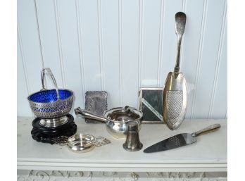 Assorted Lot Of Antique English Sterling