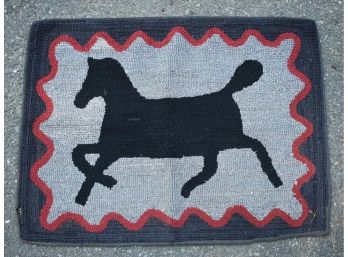 Contemporary Hooked Rug
