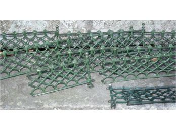 Victorian Cast Iron Table Top Christmas Tree Fencing