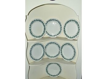 Seven Wedgwood Queensware Plates