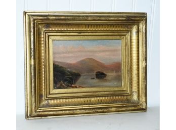 Small Late 19th C. Oil Painting