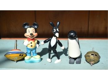 Collectible Toy Lot, Including Jointed Examples