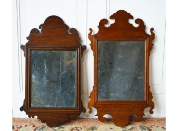 Two Chippendale Mahogany Mirrors