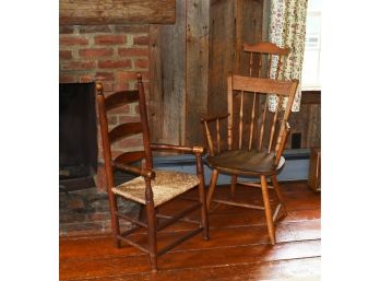 Two Country Antique Chairs
