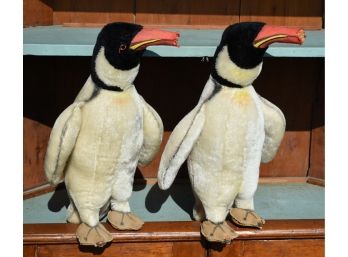 Two 20' Steiff Penguins