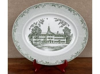 Dartmouth College Wedgwood Platter, Old Row (CTF10)
