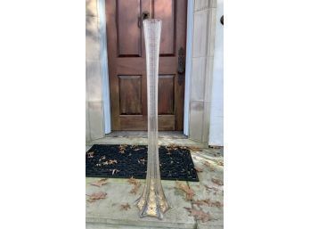 Tall Antique Moser Style Floor Vase (CTF10)