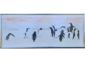 Urve Moyer Watercolor, Penguins (CTF10)
