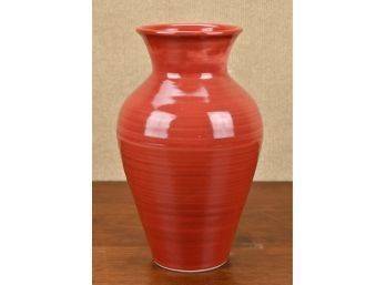 Simon Pearce Red Glazed Vase (CTF10)