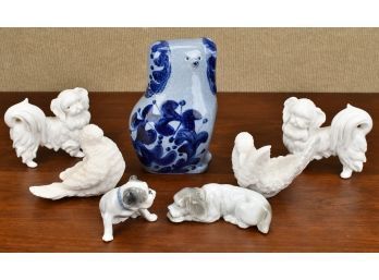 Porcelain Dogs & Doves (CTF10)