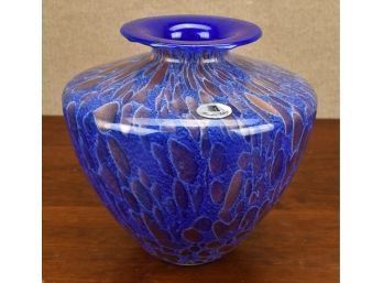 Maestro Vetrai Italian Art Glass Vase (CTF10)