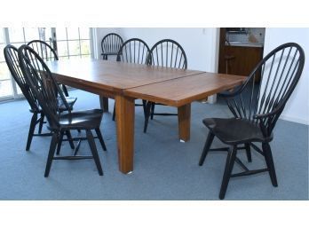 Rustic Oak Refrectory Dining Table (CTF30)