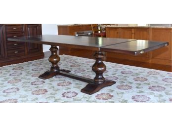Arhaus Tuscany Extension Dining Table, $7,600 New (CTF60)