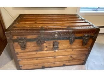 Antique Wooden Trunk  (CTF20)