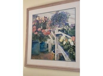 Framed Floral Print (CTF10)