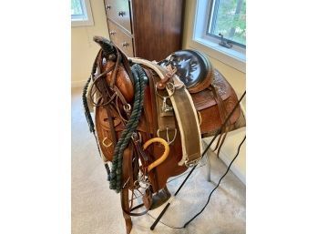 Double TT Western Saddle And Accessories (CTF10)