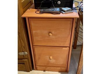 UPDATED **** Modern Wooden File Cabinet, Stand & HP Printer  (CTF30)