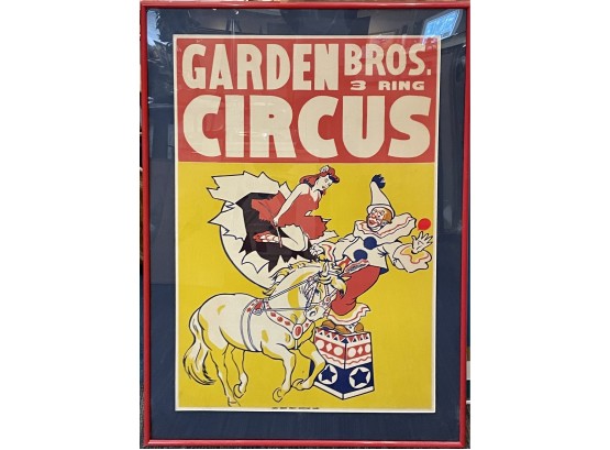 Garden Brothers Circus Poster (CTF10)