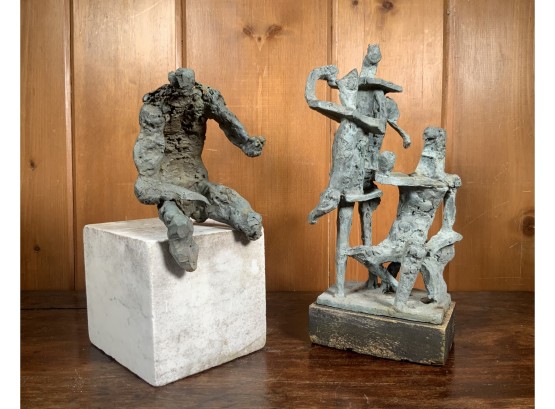 Two Roger Prince Bronze Sculptures (CTF20)