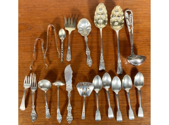 Assorted Sterling Silver Flatware, 19pcs. (CTF10)