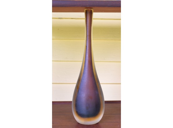 Signed Murano Art Glass Vase (cTF10)