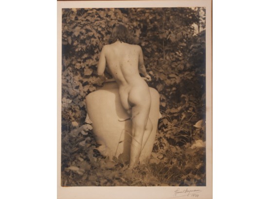 Lionel Heymann 1939 Photograph, Nude (CTF10)