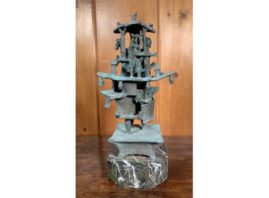 Roger Prince Abstract Bronze Sculpture (CTF10)