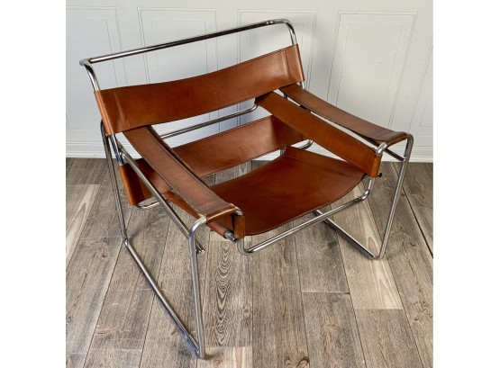 Wassily Chrome And Leather Chair (CTF10)