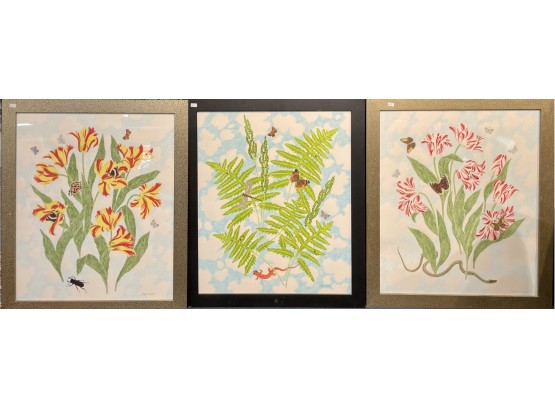 Three Roger Sandes Watercolors (CTF10)