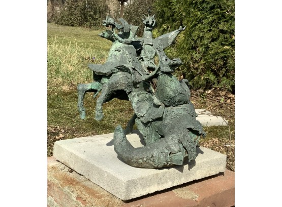 Roger Prince Bronze, St. George And The Dragon (CTF20)