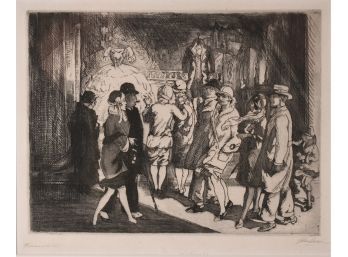 John Sloan Etching, Fashions Of The Past (CTF10)